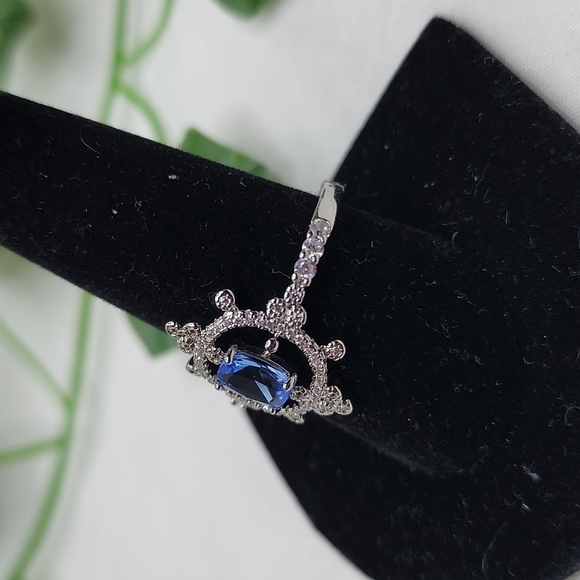 ART DECO SAPPHIRE RING - Picture 4 of 8